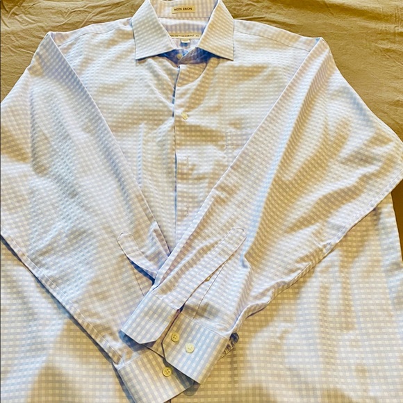 PRONTO UOMO Button Down Long Sleeve Dress Shirt - Picture 4 of 4